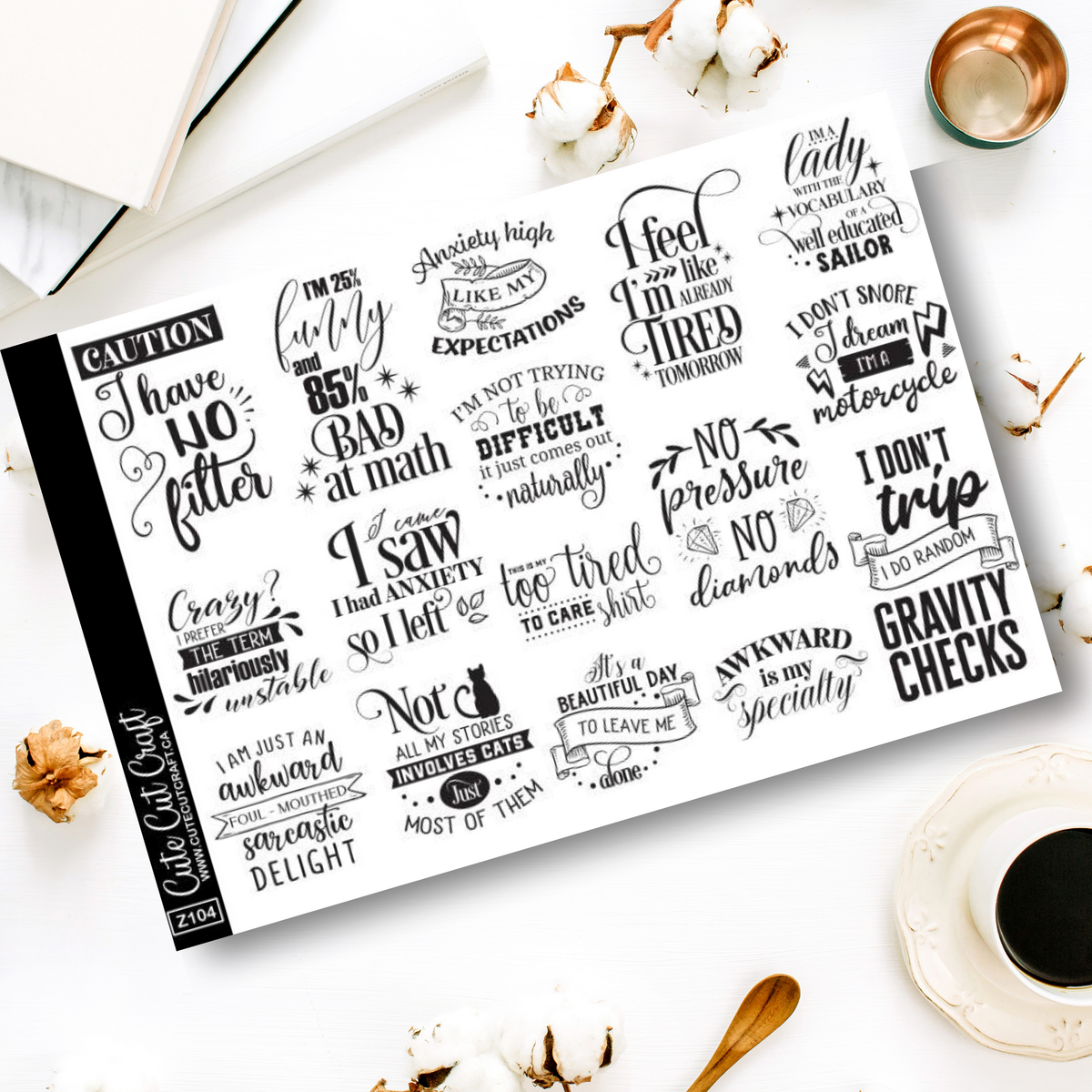 Life 2 || Quote Sheet