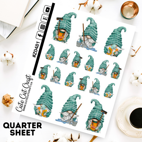 Cleaning Gnomes || Deco Sheet