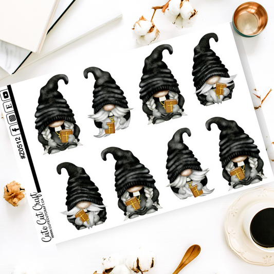 XL Vicar Gnomes || Deco Sheet 2000