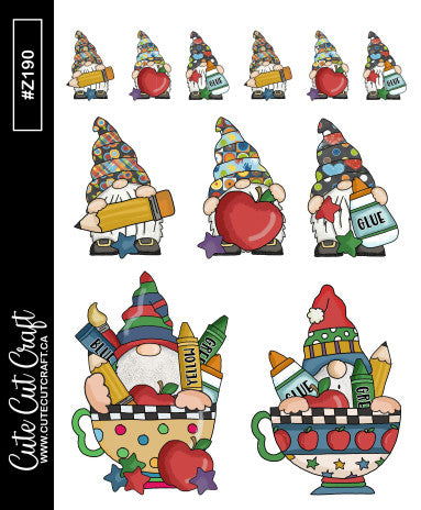 School Cup Gnomes