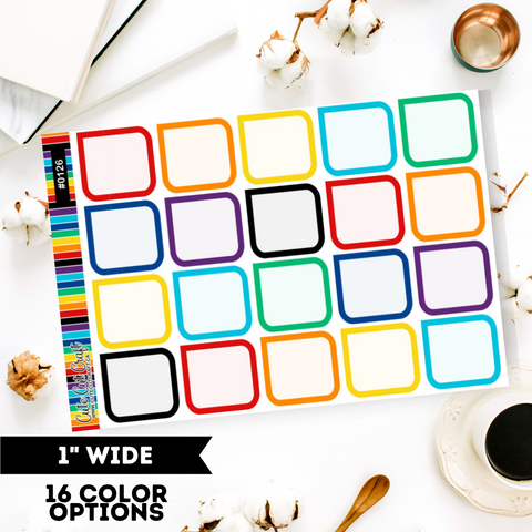 Mini Drop Boxes || Functional Sheets