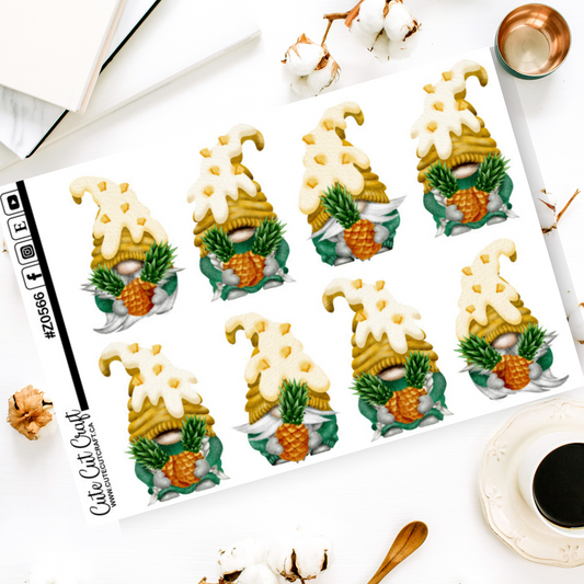 XL Pineapple Gnomes 2000