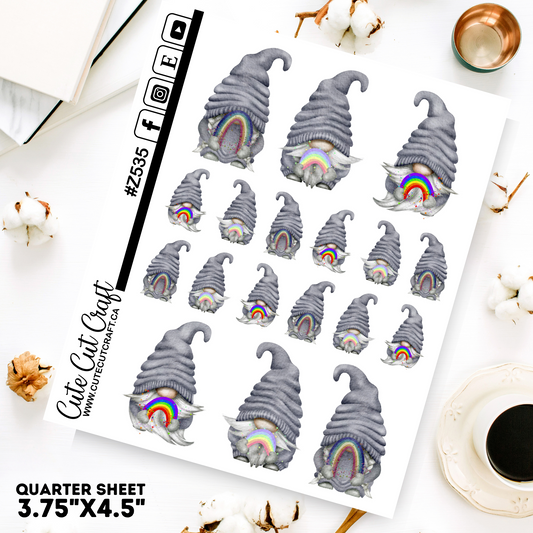 Grey Rainbow Gnomes 2000