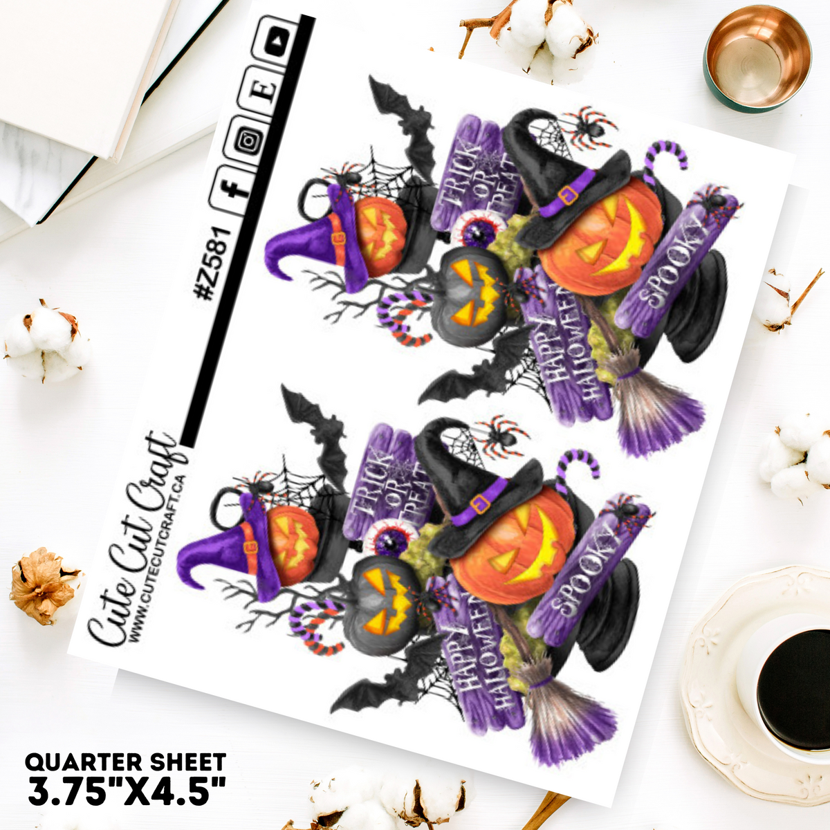 Halloween Tiered Tray Gnomes