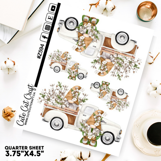 Cotton Truck Gnomes 2000