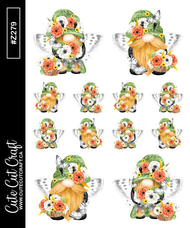 Summer Butterfly Gnomes