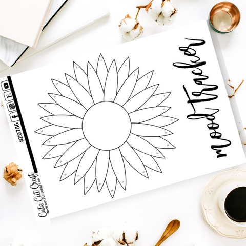 Daisy Mood Tracker || Bullet Journal