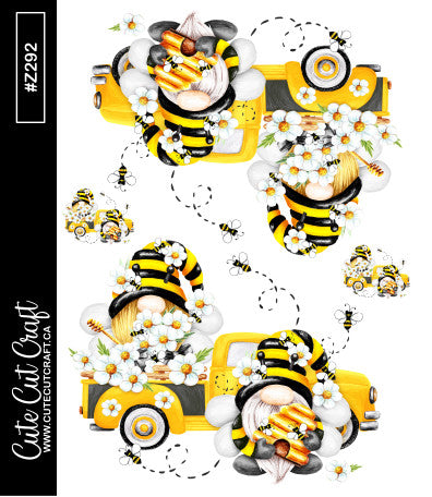 Bee Truck Gnomes