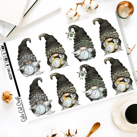 XL New Year Watch Gnomes