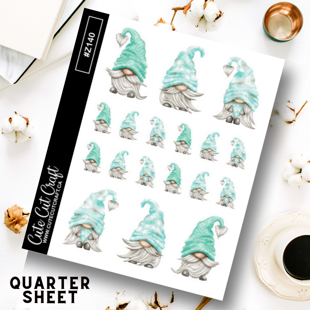 Sleepy Gnomes || Deco Sheet