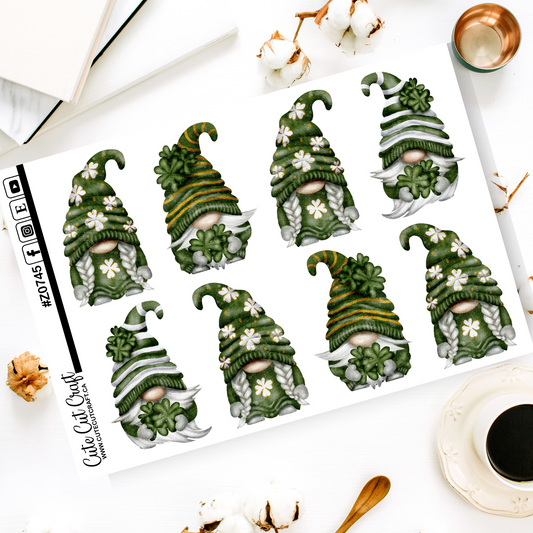 XL 4 Leaf Clover Gnomes 2000