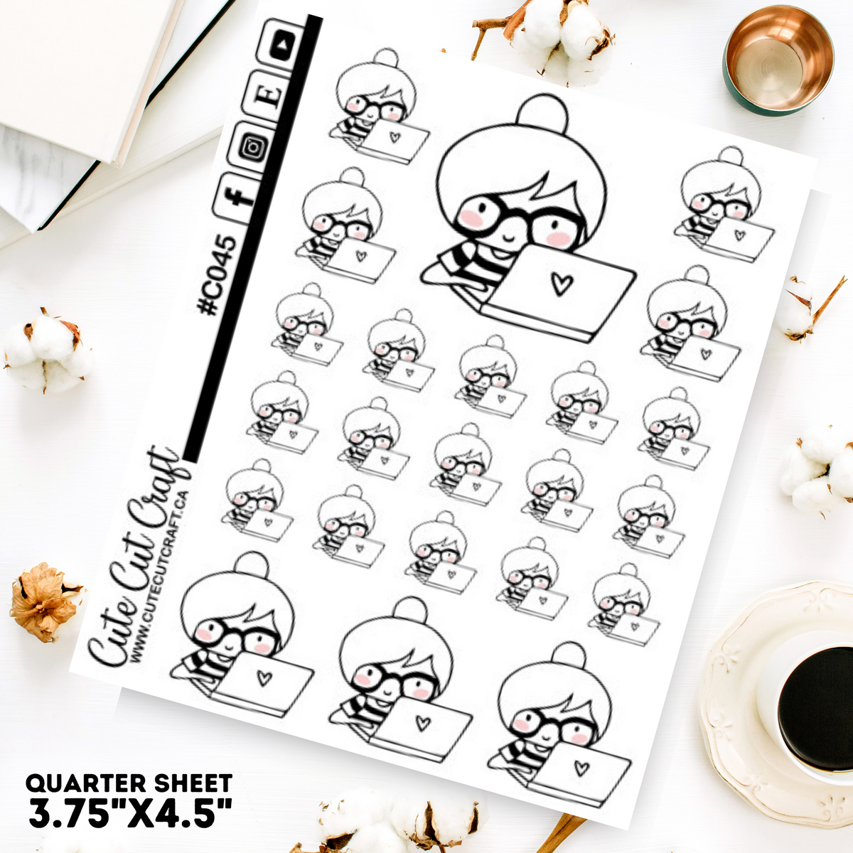 Online Work || Planner Paige