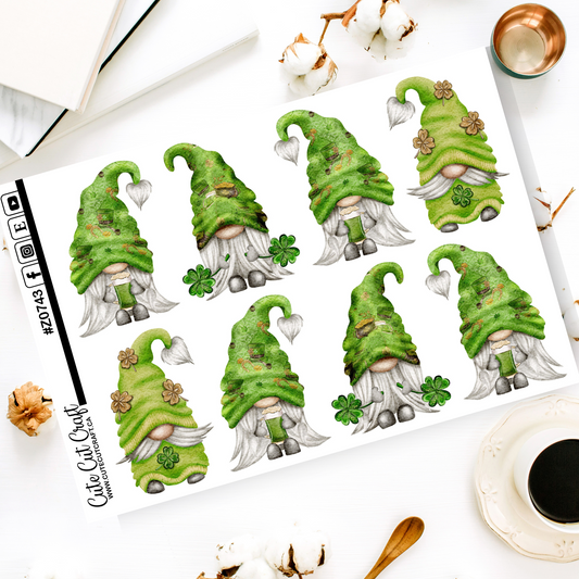 XL Green Beer Gnomes 2000