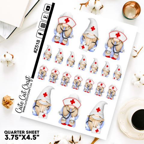 Medical Gnomes || Deco Sheet