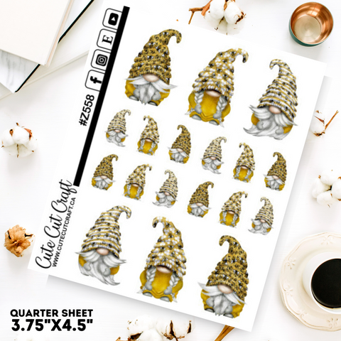 Bee Gnomes || Deco Sheet