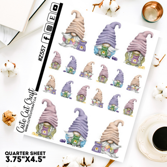 Wax Melt Gnomes || Deco Sheet 2000