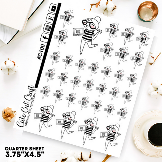 Online Shopping Day || Planner Paige 2000