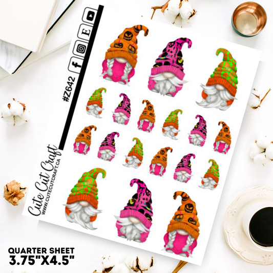 Neon Halloween Gnomes 2000