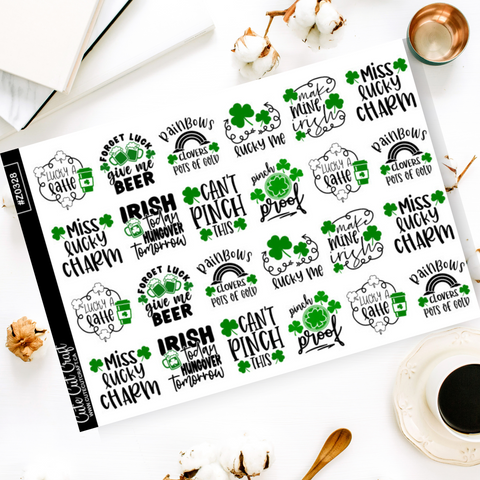 St. Patrick's Day Quotes #014 || Deco Sheet