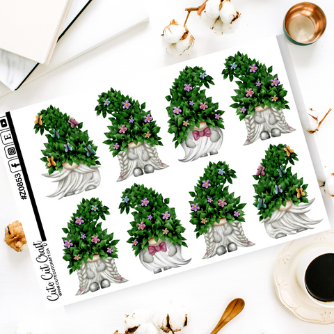 XL Butterfly Hedge Gnomes