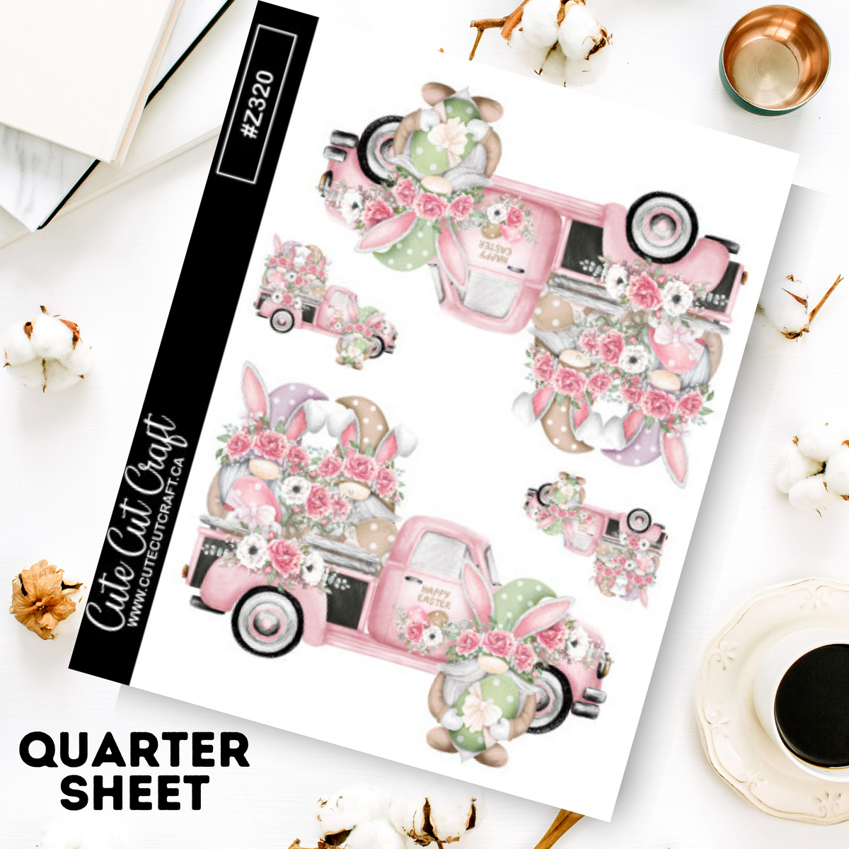 Easter Egg Truck Gnomes