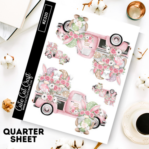 Easter Egg Truck Gnomes