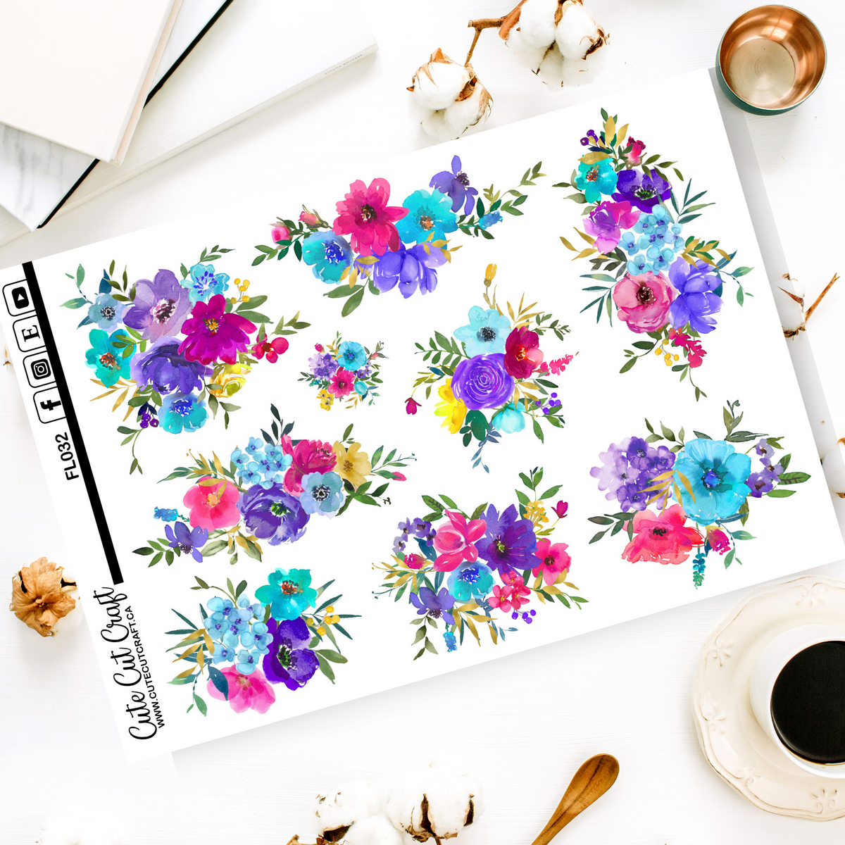 Bright Spring || Decorative Sheet