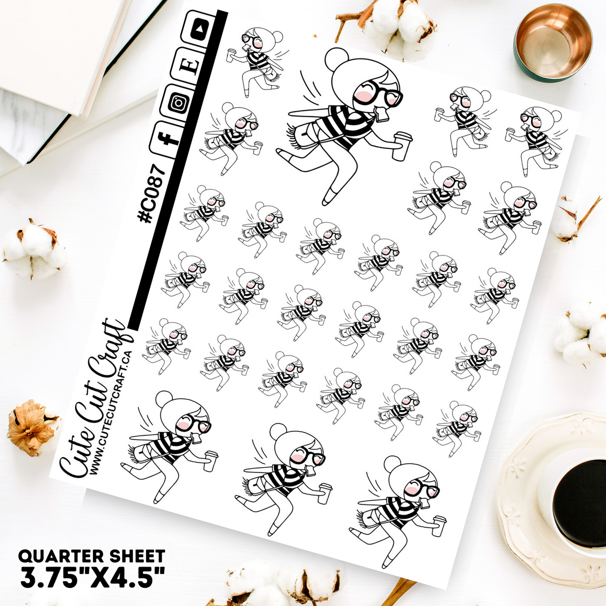 Running Late || Planner Paige