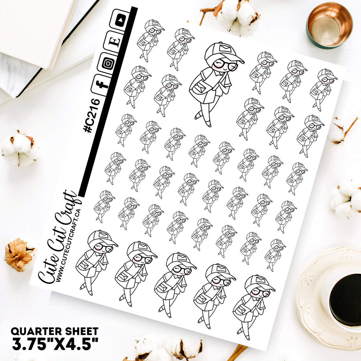 Letter Delivery || Planner Paige