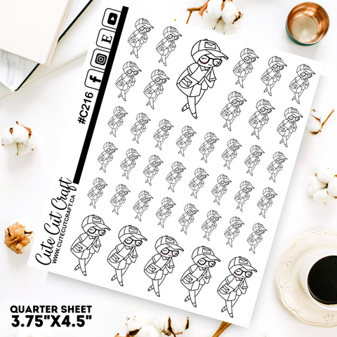 Letter Delivery || Planner Paige