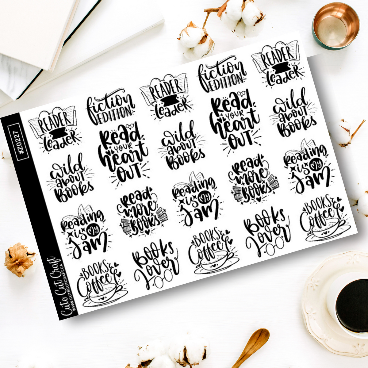 Reading Quotes || Deco Sheet