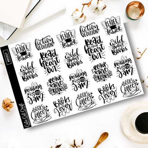 Reading Quotes || Deco Sheet