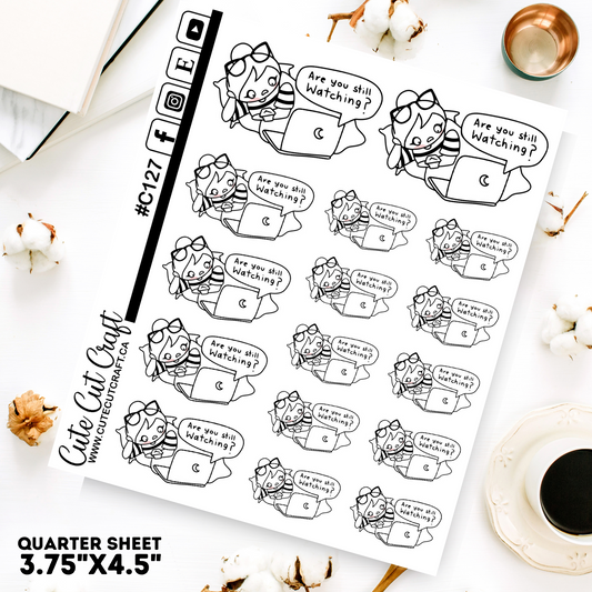 Watch Party || Planner Paige 2000