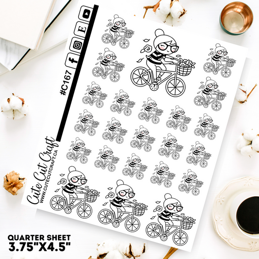 Spring Bike Ride || Planner Paige 2000