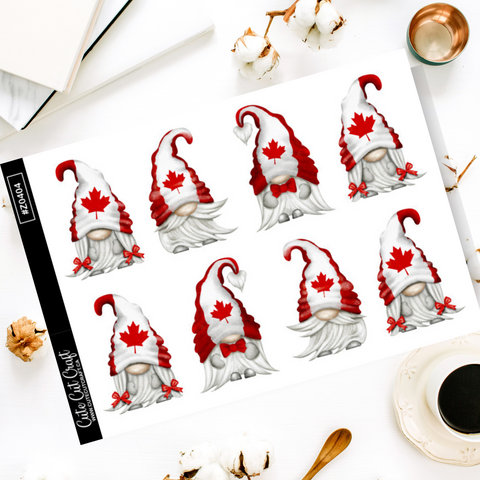 XL Canada Day Gnomes