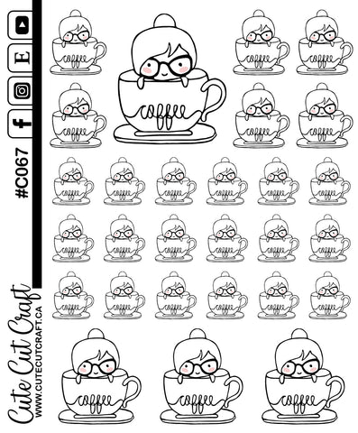 Coffee Cup || Planner Paige