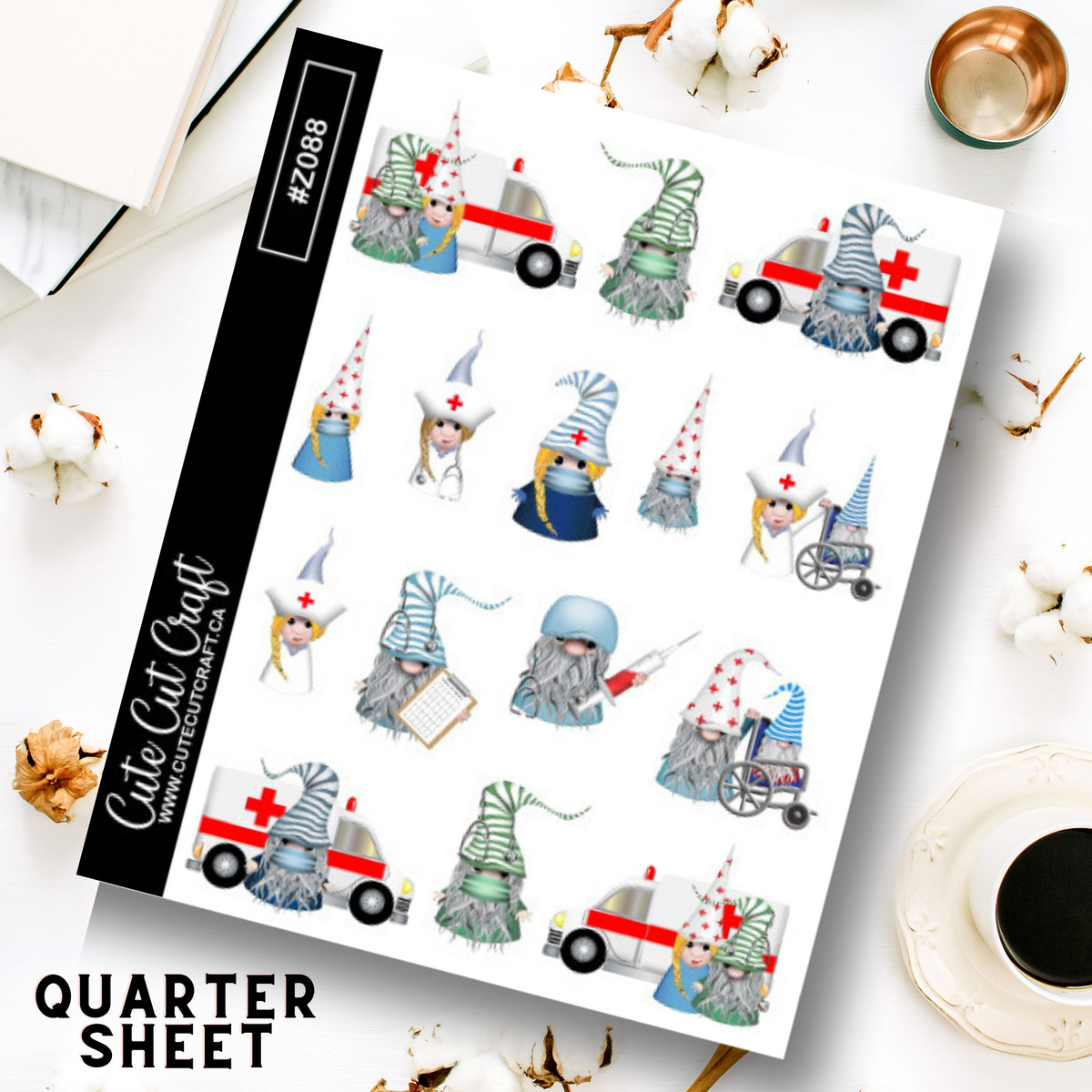 Medical Gnomes || Deco Sheet