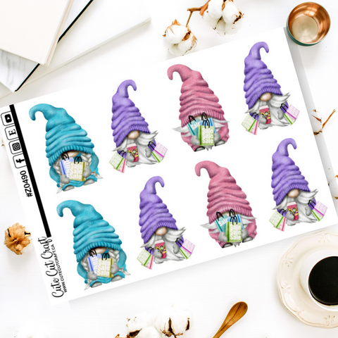 XL Sale Gnomes || Deco Sheet