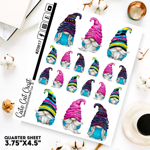 Bright Stripes Gnomes