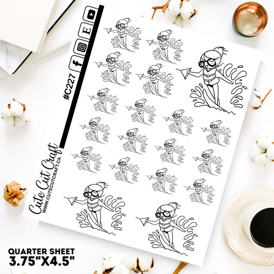 Lake Ski || Planner Paige 2000