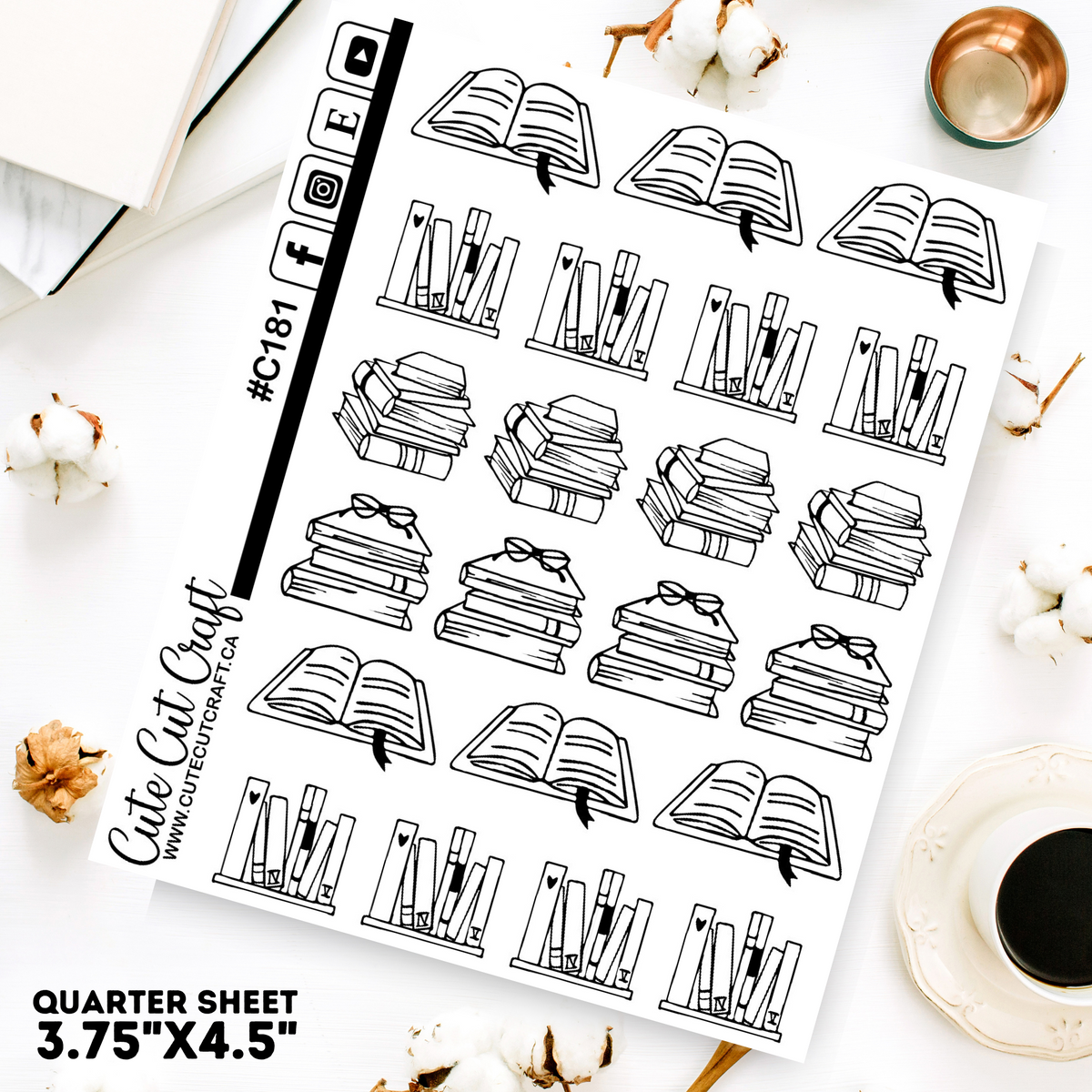 Book Doodles || Planner Paige