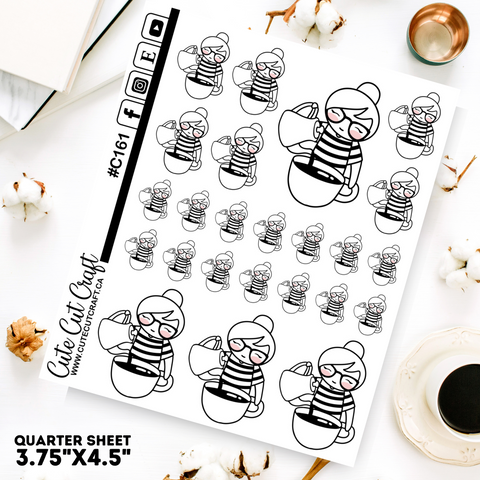 Coffee Pour || Planner Paige