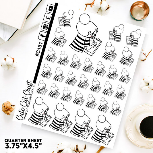 Ipad Drawing || Planner Paige 2000