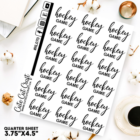 Hockey Game #70 || XL Bounce Scripts