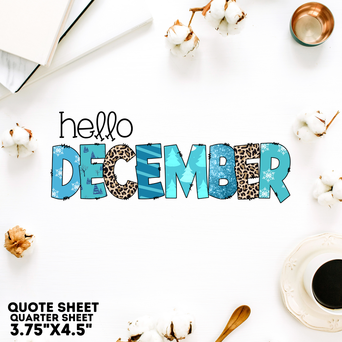 Winter Quote Sheet 4