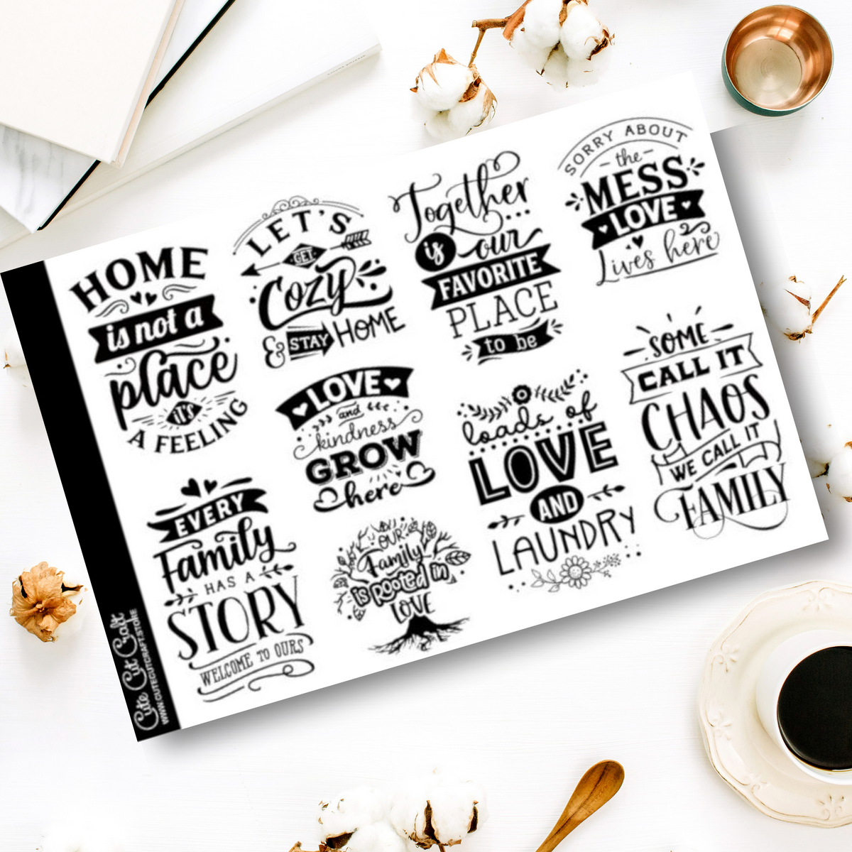 Family Sheet || Quote Sheet