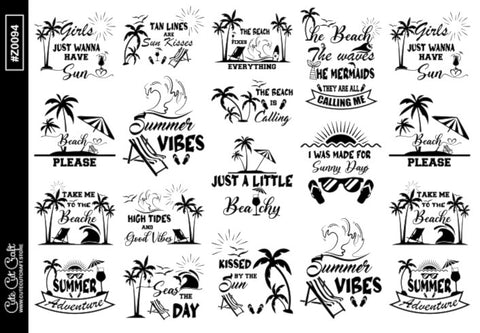 Summer Beach || Quote Sheet