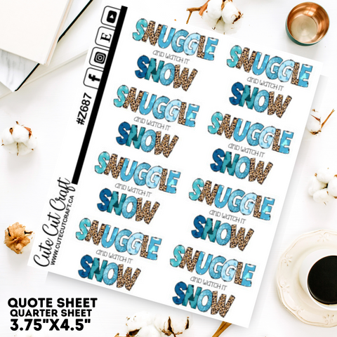 Winter Quote Sheet 16