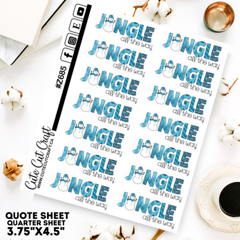 Winter Quote Sheet 14