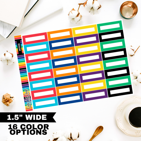 Quarter Boxes || Functional Sheets